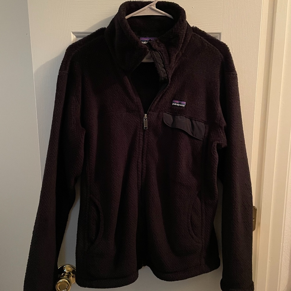 Black Patagonia full zip jacket